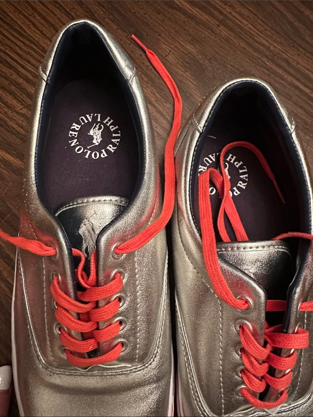 Polo Ralph Lauren stylish metallic